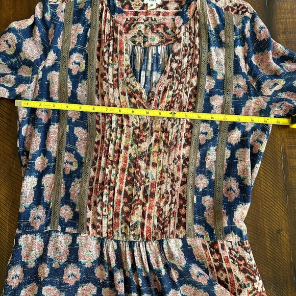 Anthropology Tiny Flowy Dress Size Medium - Picture 8 of 9